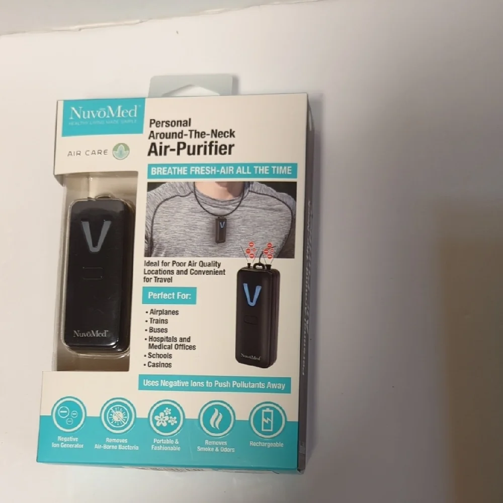 NuvoMed Personal Air-Purifier, New In Box